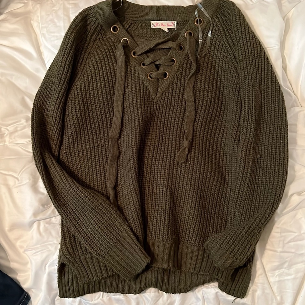 Olive green Sweater